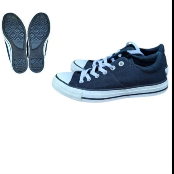 Converse MADISON All Star Chuck Taylor Athletic Tennis Sneaker Black Women 8.5 - Picture 10 of 10